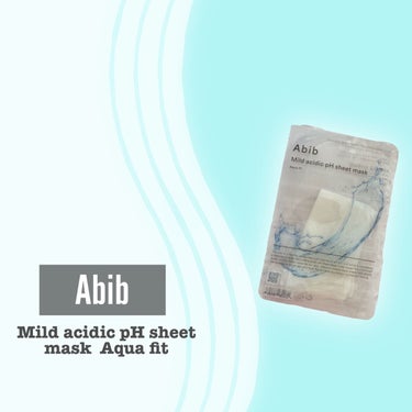 Abib  弱酸性pHシートマスク アクアフィットのクチコミ「*･゜ﾟ･*:.｡..｡.:*･''･*:.｡. .｡.:*･゜ﾟ･*


　　Abib

　.....」（2枚目）