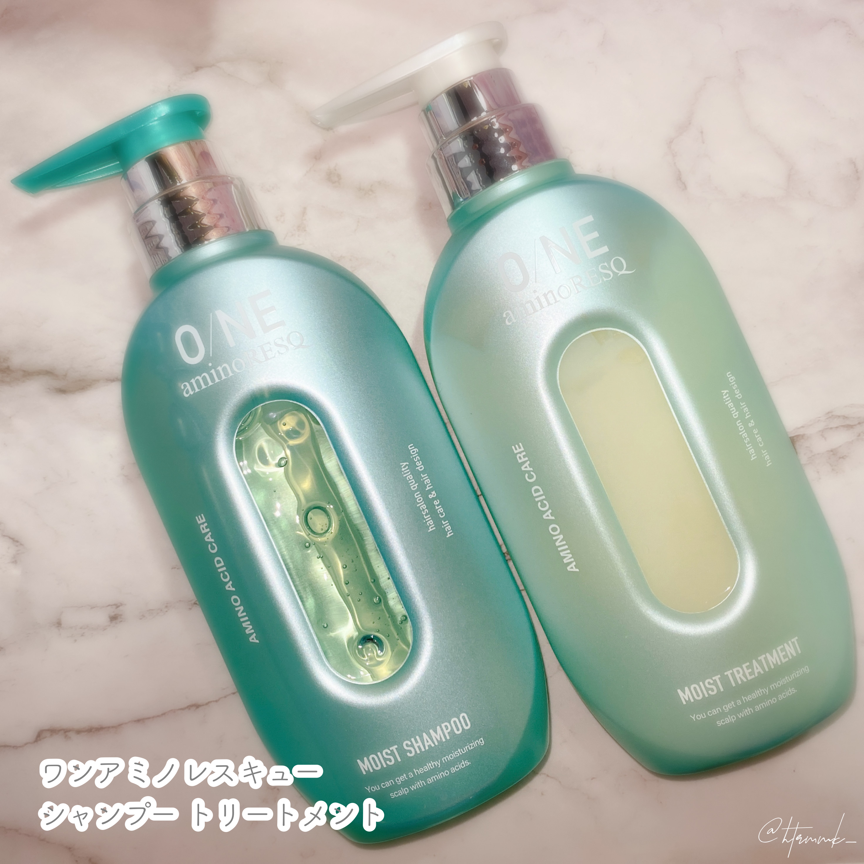 🍑ワンアミノレスキュー
モイストシャンプートリートメント

アミノレスキューシリーズからサロンクオリティの成分、仕上がりになるシャントリが新登場🩵


💜商品の特徴💜

・濃密な新感覚のジェルシャンプー

・浸透型ナノセラミド・浸透