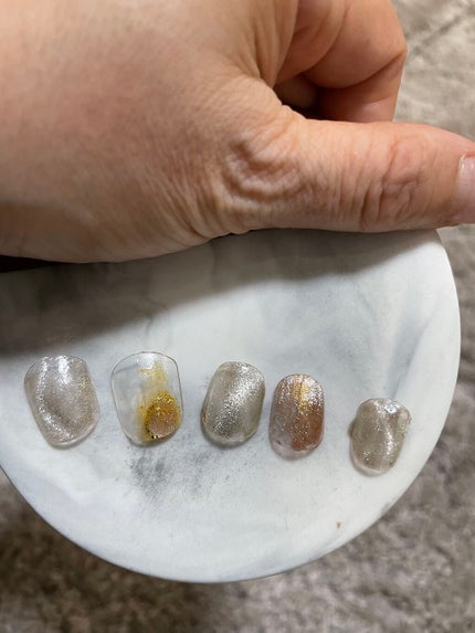 マグネットジェル/NAILTOWN/ジェルネイルを使ったクチコミ(6枚目)