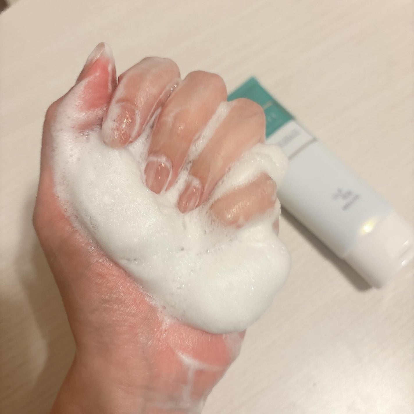 ブルーミングフェイスウォッシュ/MELLIFE/その他洗顔料を使ったクチコミ(4枚目)