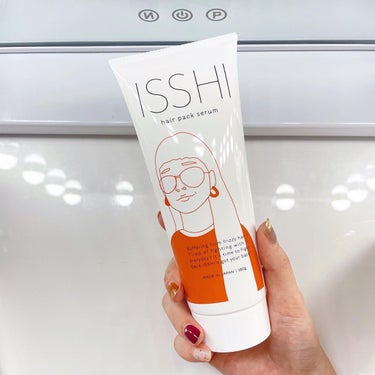 イッシ ヘアパックセラム/ISSHI/洗い流すヘアトリートメントを使ったクチコミ（4枚目）