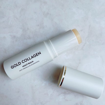 ゴールドコラーゲンマルチバーム/SNP/フェイスバームを使ったクチコミ(4枚目)