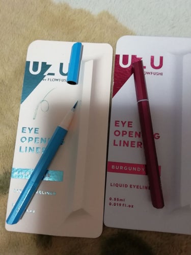 EYE OPENING LINER/UZU BY FLOWFUSHI/リキッドアイライナーを使ったクチコミ（2枚目）