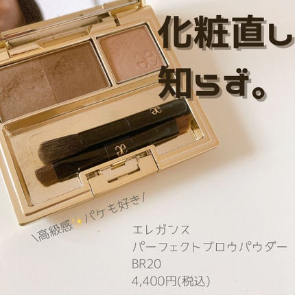 パーフェクト ブロウ パウダー/Elégance/パウダーアイブロウを使ったクチコミ(1枚目)