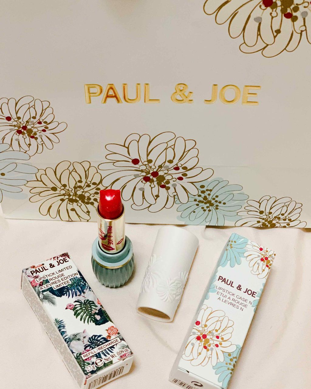 リップスティック N/PAUL & JOE BEAUTE/口紅を使ったクチコミ(1枚目)