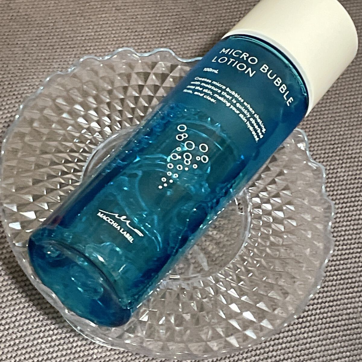 薬用マイクロバブルローション/Macchia Label/化粧水を使ったクチコミ(1枚目)