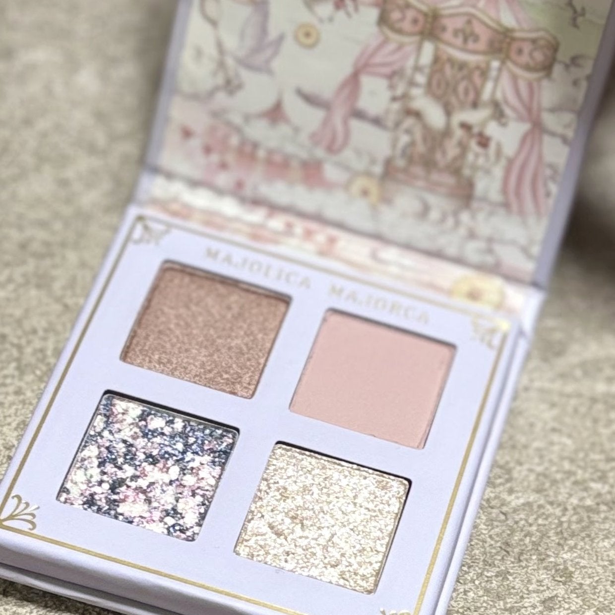 シャドーフラッシュ /MAJOLICA MAJORCA/アイシャドウパレットを使ったクチコミ(2枚目)