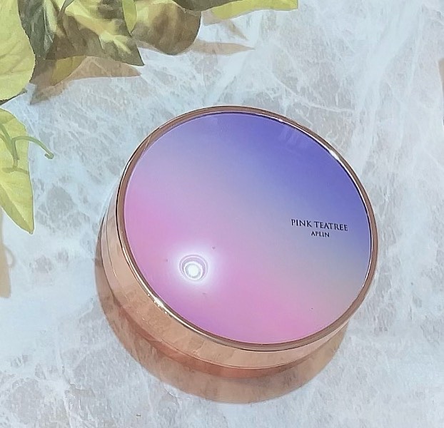 ピンクティーツリーカバープライマークッション/APLIN/クッションファンデーションを使ったクチコミ（2枚目）