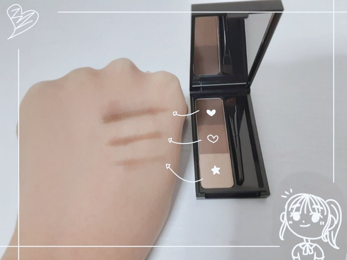 UR GLAM BLOOMING EYE COLOR PALETTE/U R GLAM/アイシャドウパレットを使ったクチコミ(5枚目)