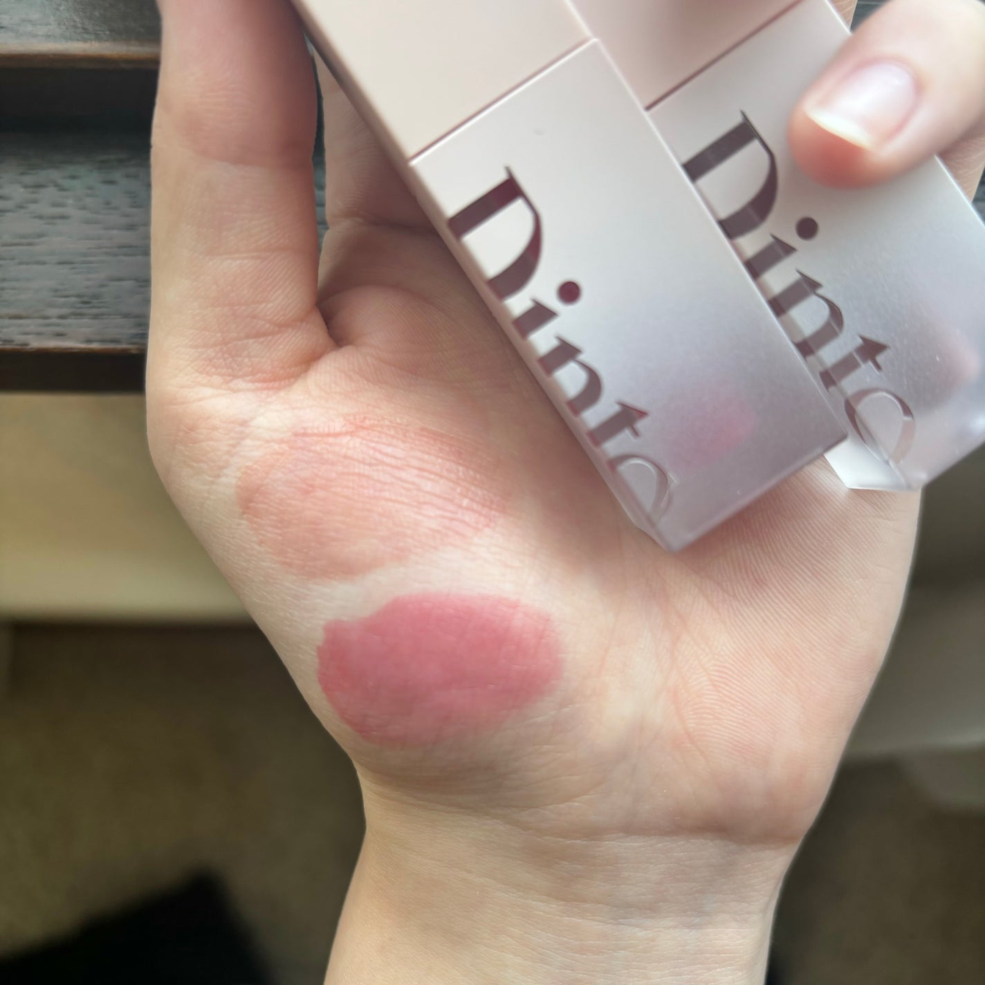 (ル・シャ ボテコレクション)ブラーゼリーボリュームリップティント/Dinto/リップティントを使ったクチコミ(4枚目)