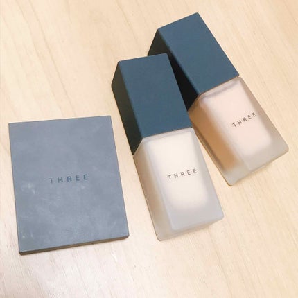 THREE シマリング グロー デュオ/THREE/クリームハイライトを使ったクチコミ(1枚目)