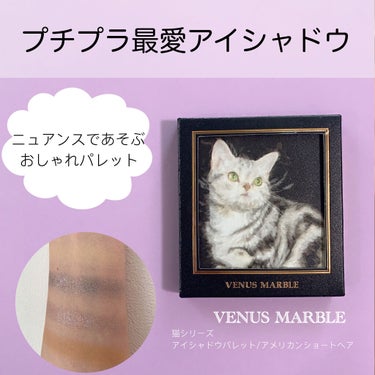 Venus Marble アイシャドウキャットシリーズ/Venus Marble/アイシャドウパレットを使ったクチコミ（1枚目）