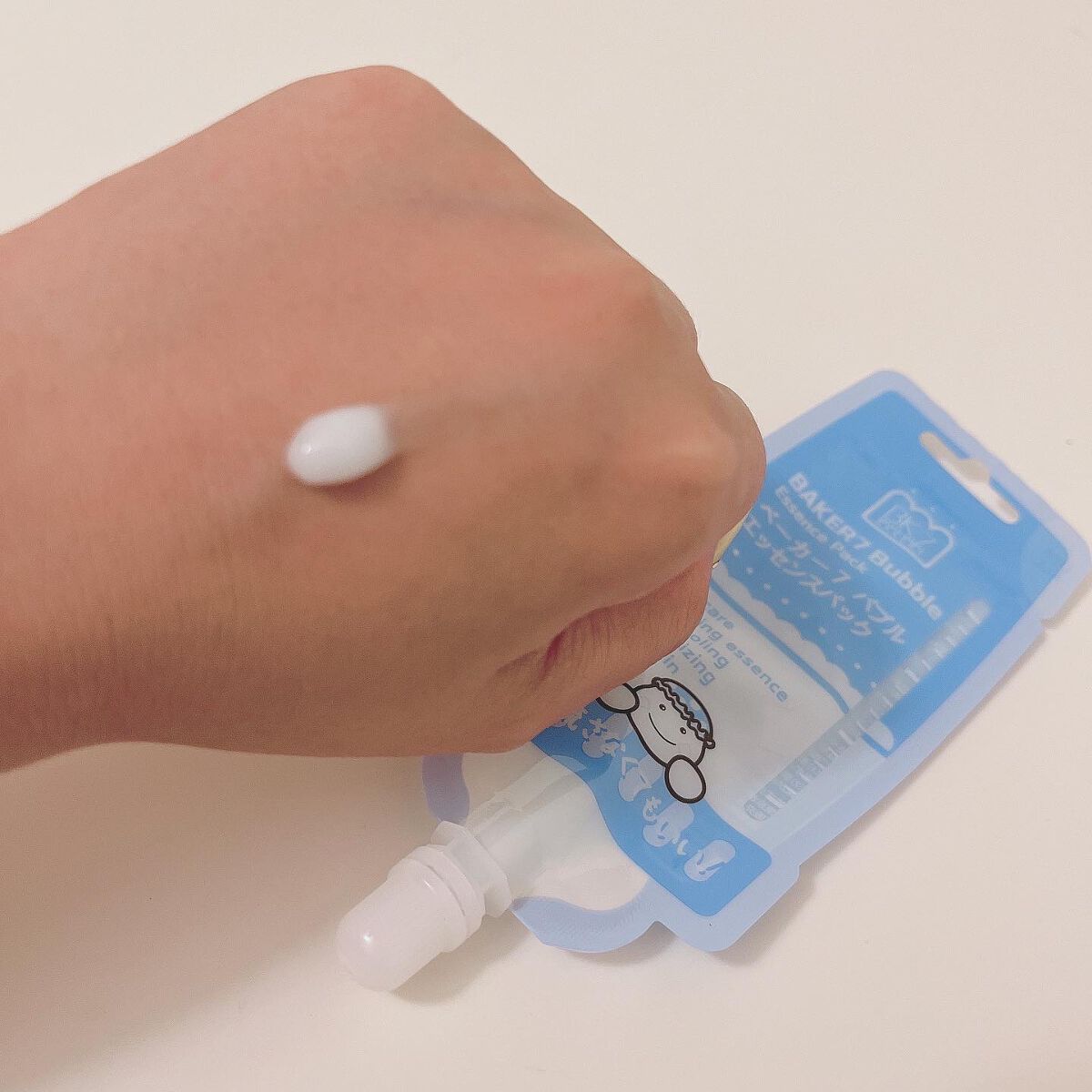 マジックバブルエッセンスパックMINI/BAKER7/シートマスク・パックを使ったクチコミ(3枚目)