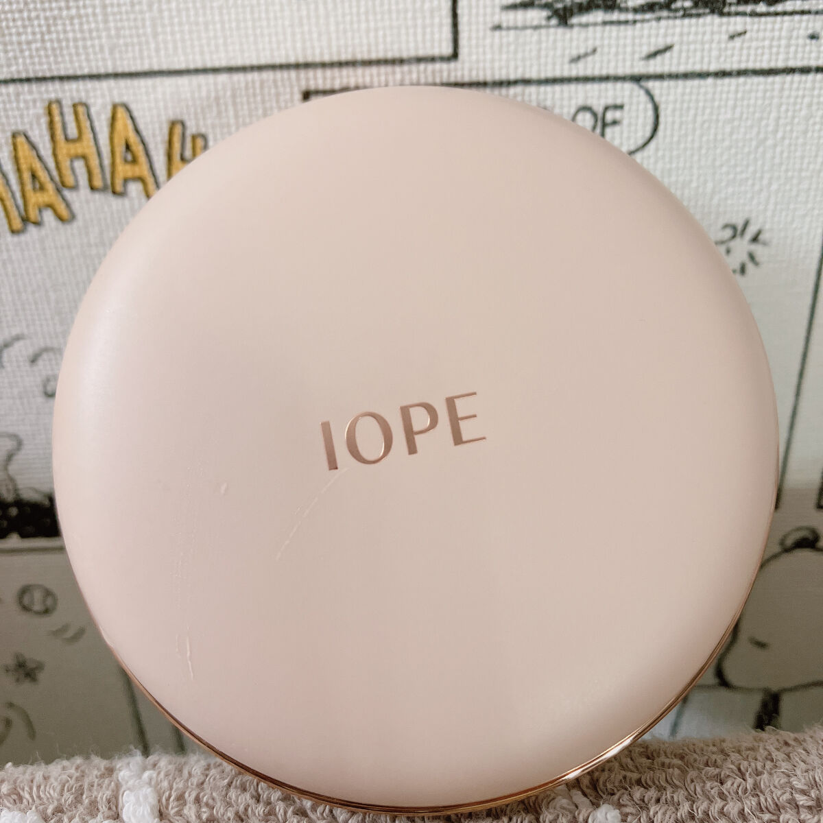 エアクッション スキンフィットトーンアップ/IOPE/化粧下地を使ったクチコミ（1枚目）