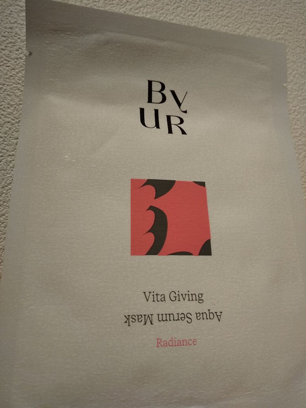 ビタルーセント アクアセラムマスク 27ml×1枚/ByUR/シートマスク・パックを使ったクチコミ（2枚目）