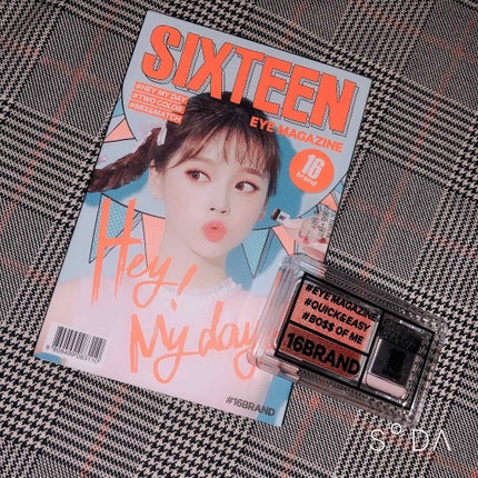 16 EYE MAGAZINE/16BRAND/アイシャドウパレットを使ったクチコミ(1枚目)