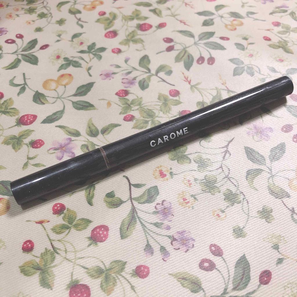 ウォータープルーフ リキッドアイライナー/CAROME./リキッドアイライナーを使ったクチコミ(1枚目)