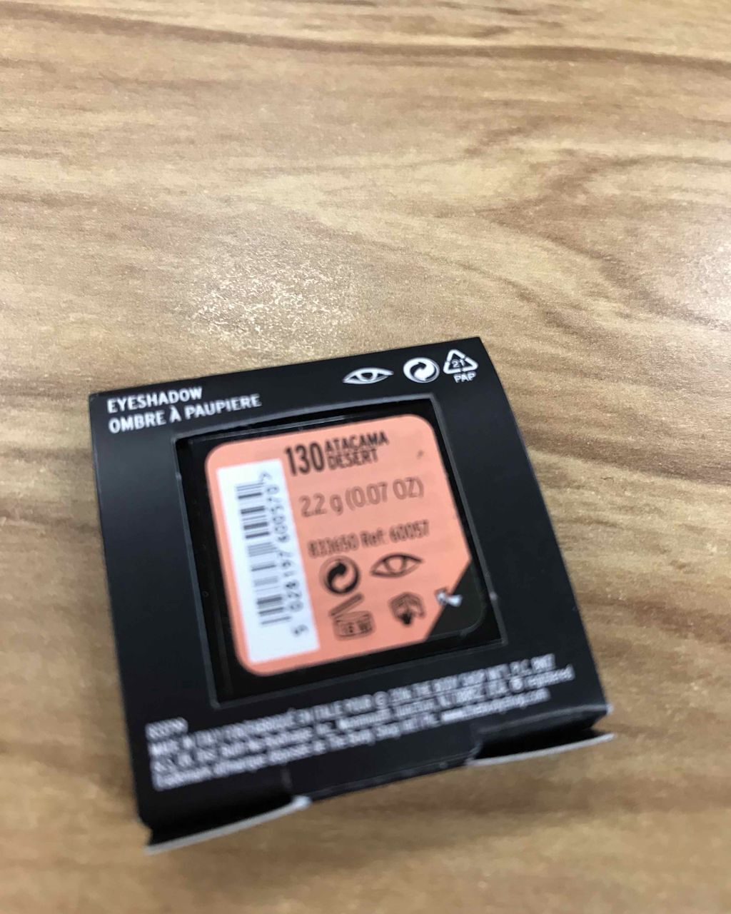 130 Atacama Dessert /THE BODY SHOP/単色アイシャドウを使ったクチコミ（2枚目）