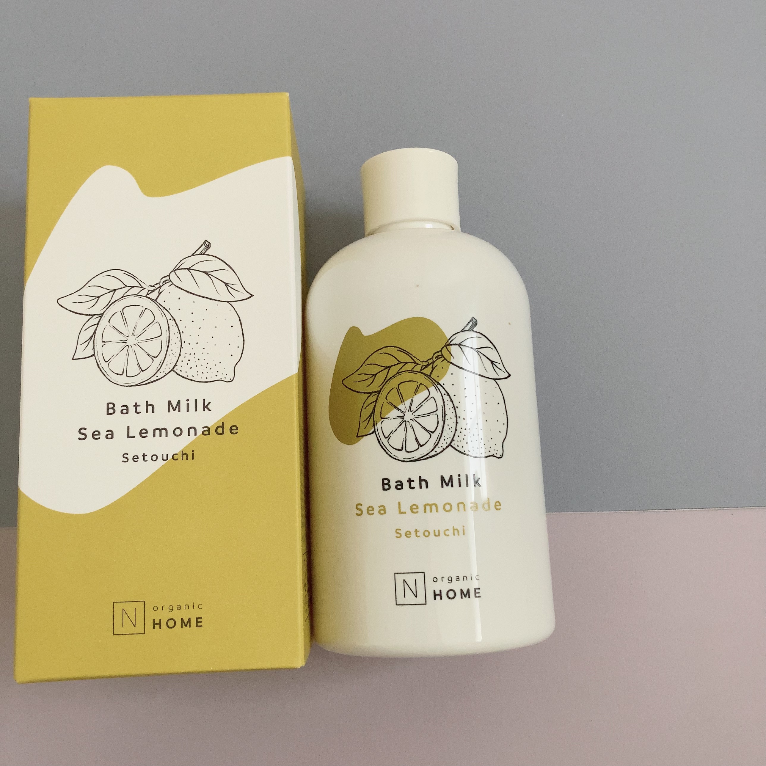 Ｎ organic N organic HOME バスミルクのクチコミ「レモネード好きにはおすすめできるけど…🍋

────────────

■N organic .....」（2枚目）