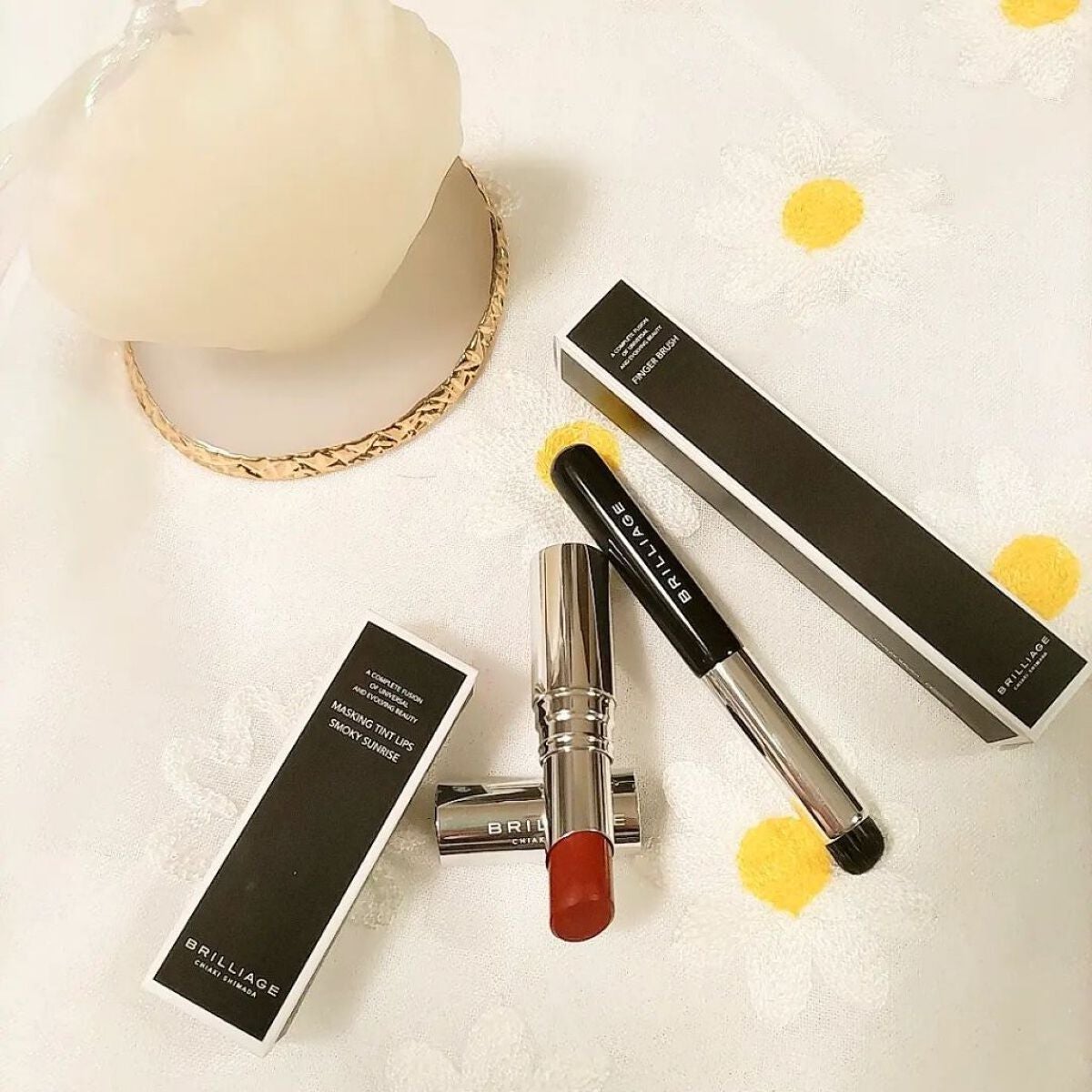 フィンガーブラシ /ブリリアージュ/メイクブラシを使ったクチコミ(9枚目)