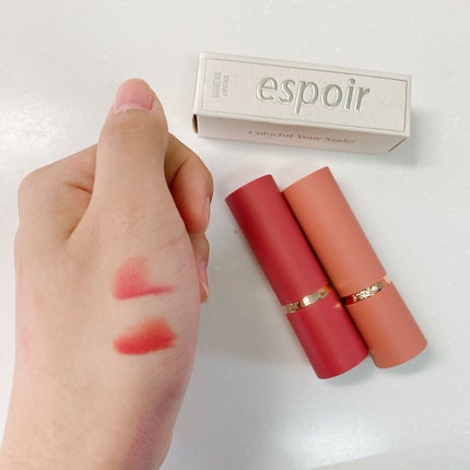 リップスティックノーウェアージェントルマット/espoir/口紅を使ったクチコミ(6枚目)