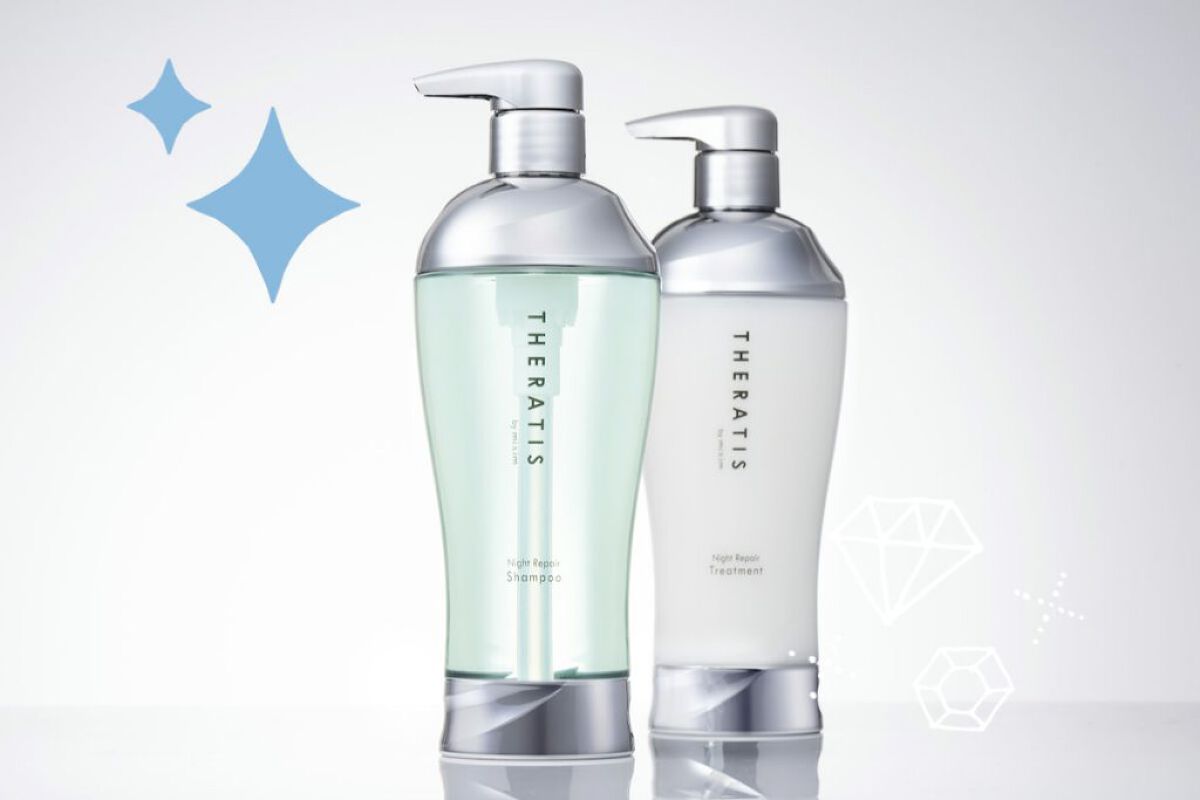 ナイトリペア シャンプー/ヘアトリートメント/THERATIS/シャンプー・コンディショナーを使ったクチコミ（2枚目）