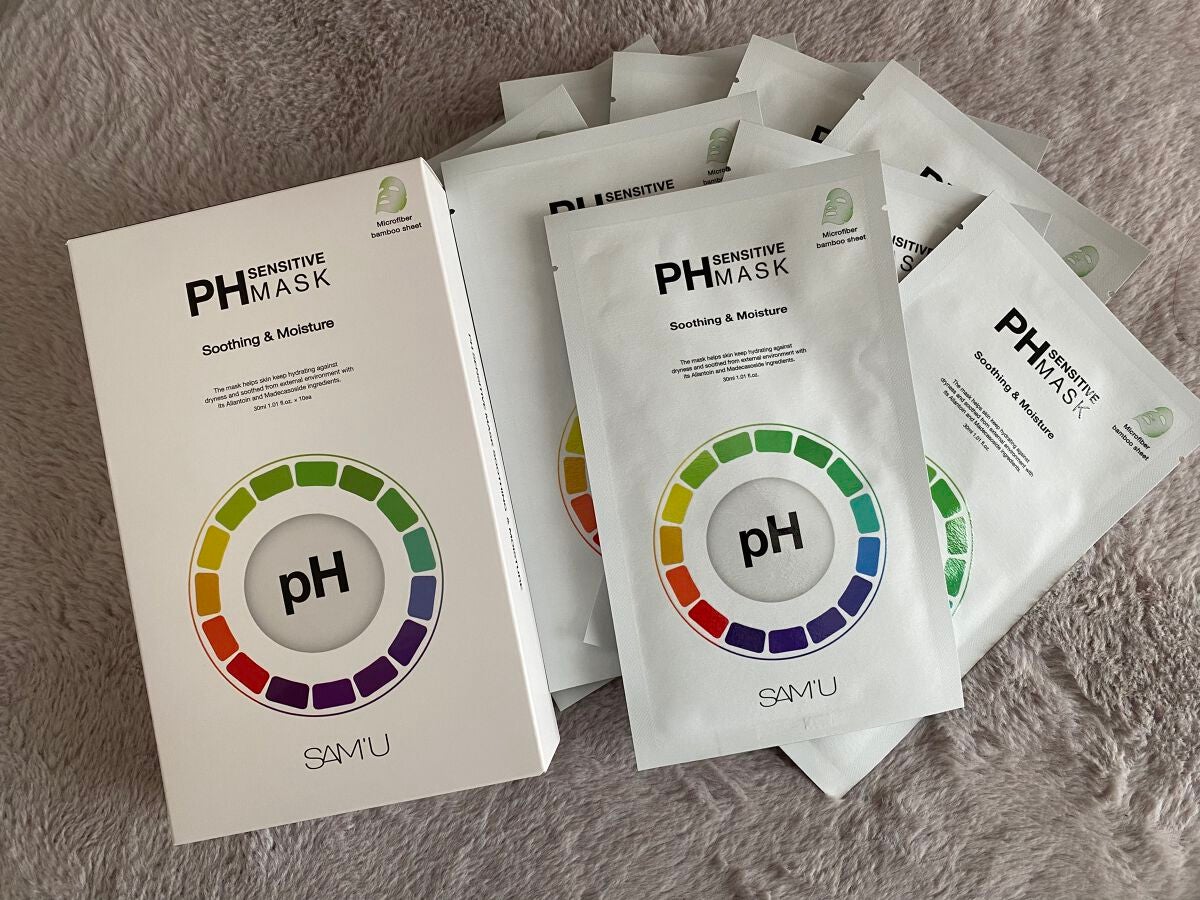 PHセンシティブマスクスージング&モイスト/SAM'U/シートマスク・パックを使ったクチコミ(1枚目)