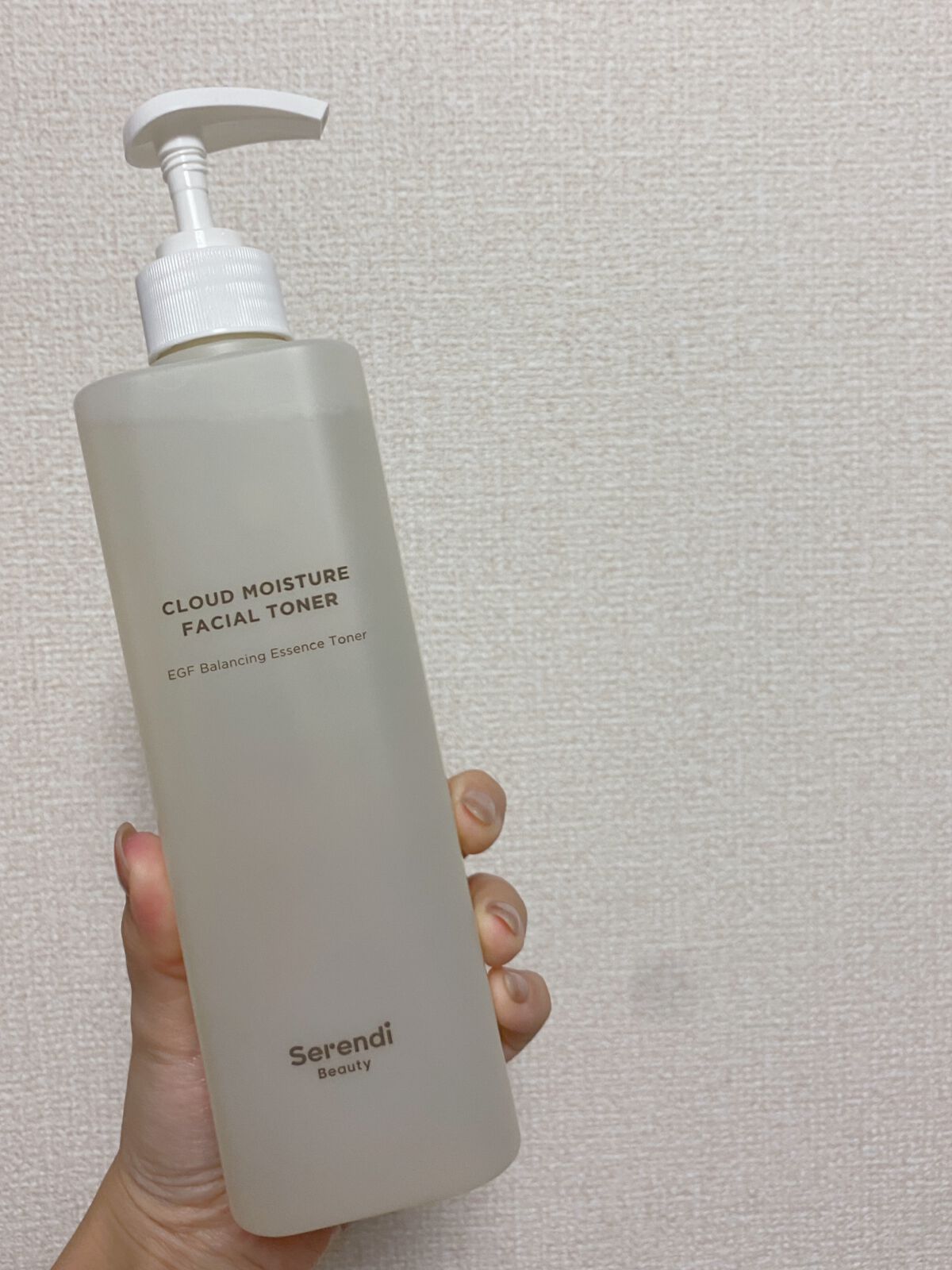 CLOUD MOISTURE FACIAL TONER/SERENDI BEAUTY/化粧水を使ったクチコミ（1枚目）