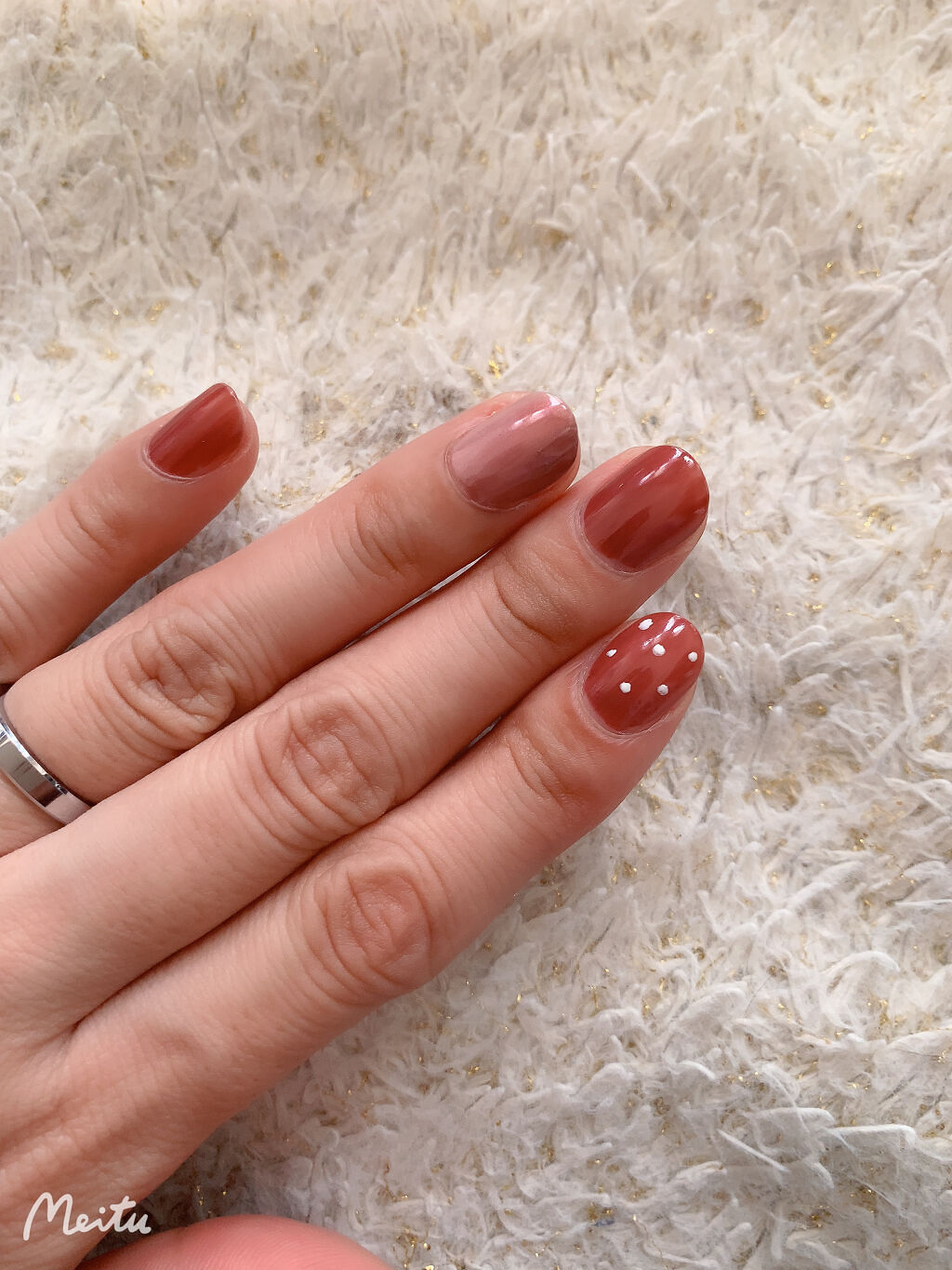 カラフルネイルズ/キャンメイク/マニキュアを使ったクチコミ（3枚目）