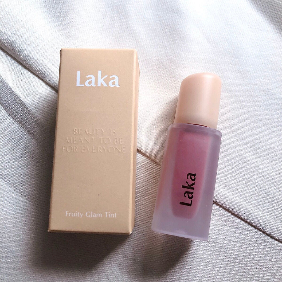 フルーティーグラムティント/Laka/リップティントを使ったクチコミ(2枚目)