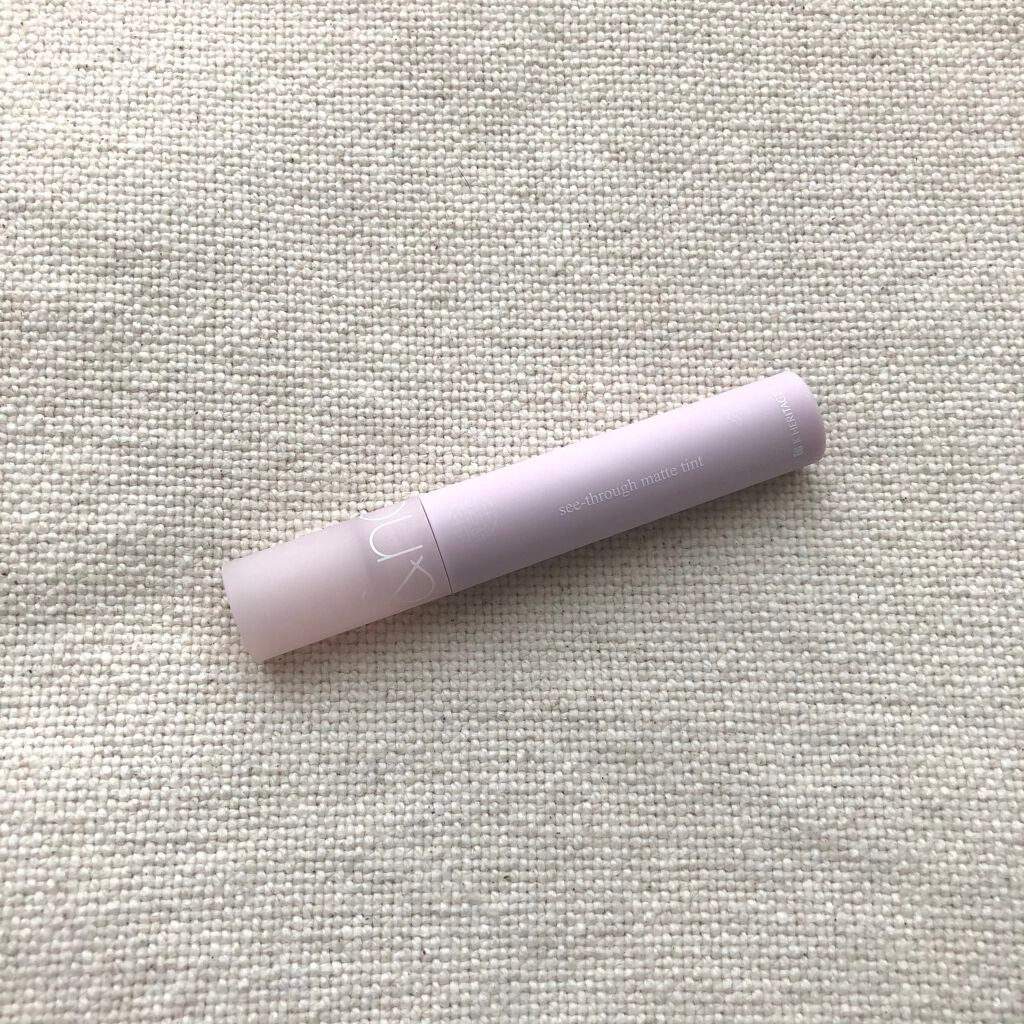 シースルーマットティント 韓服エディション/rom&nd/リップティントを使ったクチコミ(1枚目)