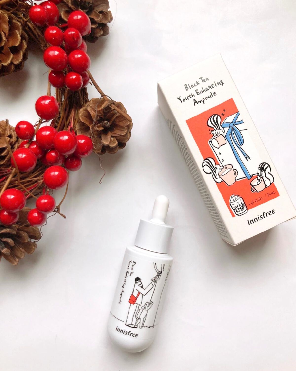 ブラックティー ユース セラム/innisfree/美容液を使ったクチコミ（1枚目）