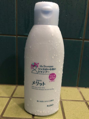 🛁メリット　リンスのいらないシャンプー🛁

ショートヘアで使用。

リンスやコンディショナーがなくても、
全然、パサパサしないです💡

でも、ショートより伸びて使用した時には、
やっぱりリンスやコンディ