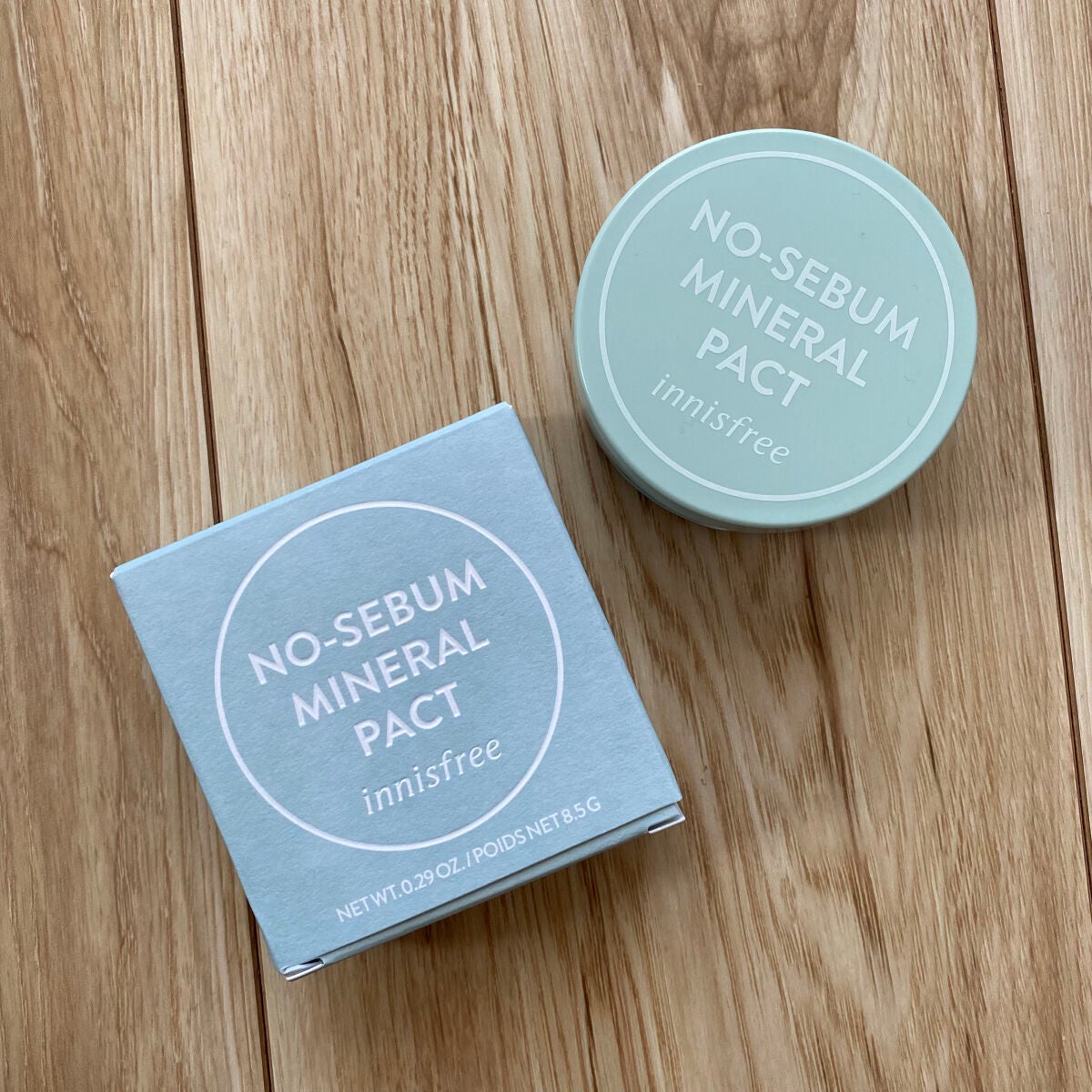 ノーセバム ミネラルパクト S/innisfree/プレストパウダーを使ったクチコミ(1枚目)