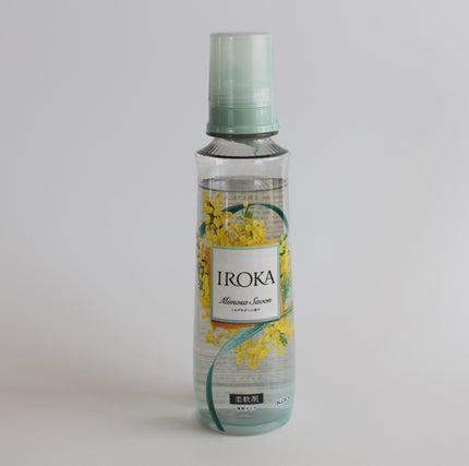 プレミアム柔軟剤 IROKA ミモザサボンの香り/IROKA/柔軟剤を使ったクチコミ(1枚目)