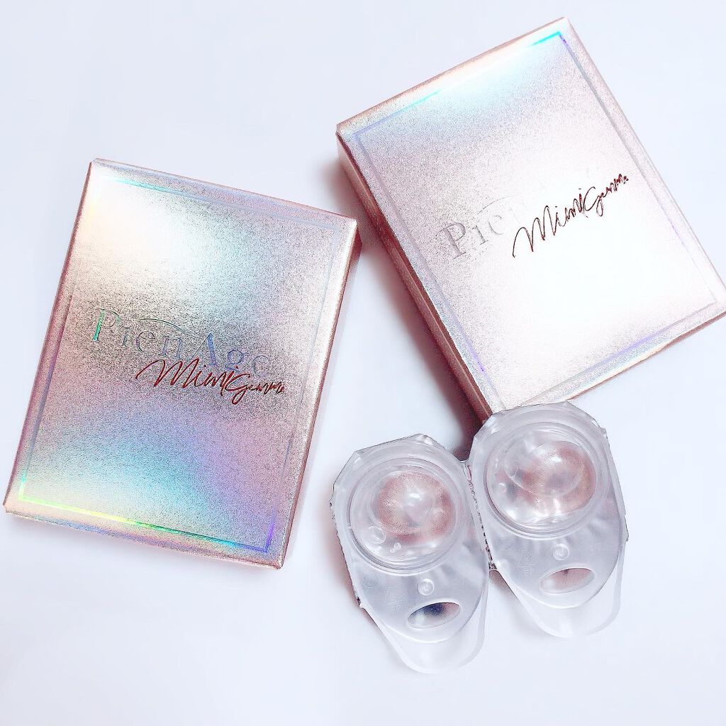 ピエナージュ ミミジェム マンスリー/PienAge/1ヶ月(1MONTH)カラコンを使ったクチコミ(1枚目)