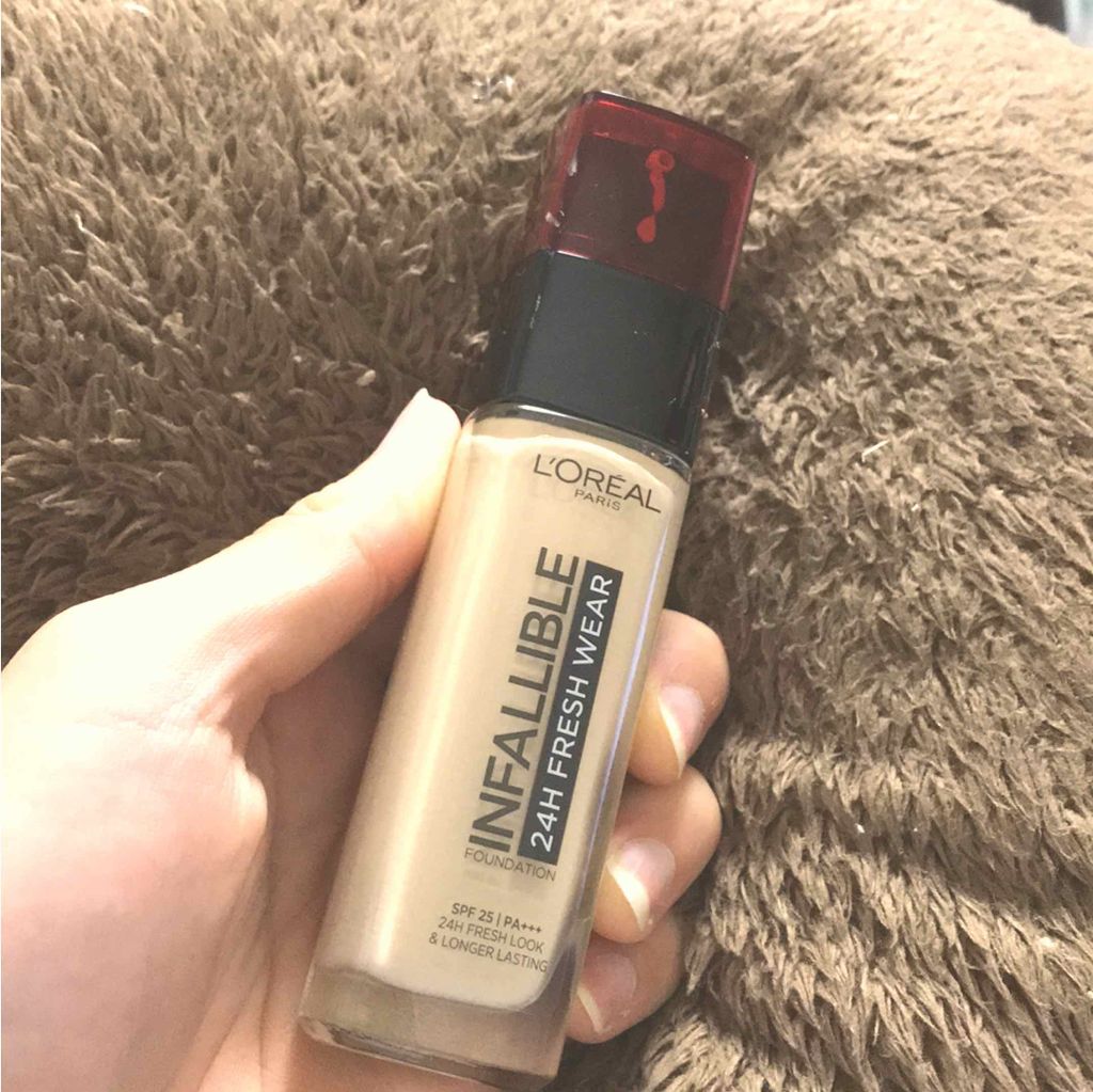 インファリブル ステイフレッシュファンデーション/ロレアル パリ/リキッドファンデーションを使ったクチコミ(1枚目)