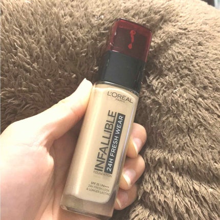 インファリブル ステイフレッシュファンデーション/ロレアル パリ/リキッドファンデーションを使ったクチコミ(1枚目)