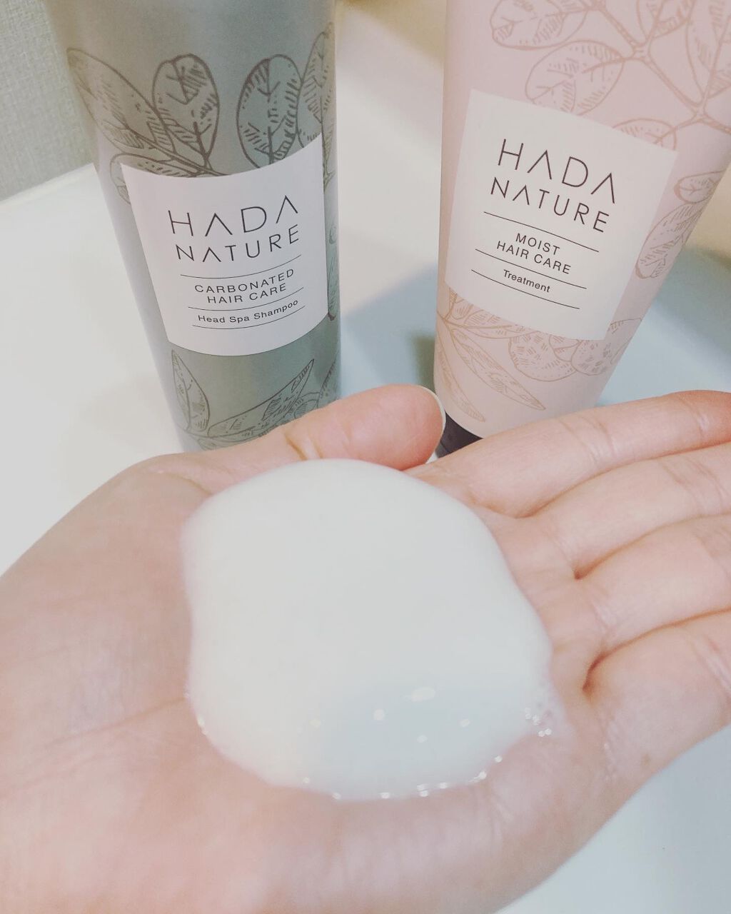 sato on LIPS 「肌ナチュール 炭酸ヘッドスパシャンプーとトリートメント初回限定..」(2枚目)