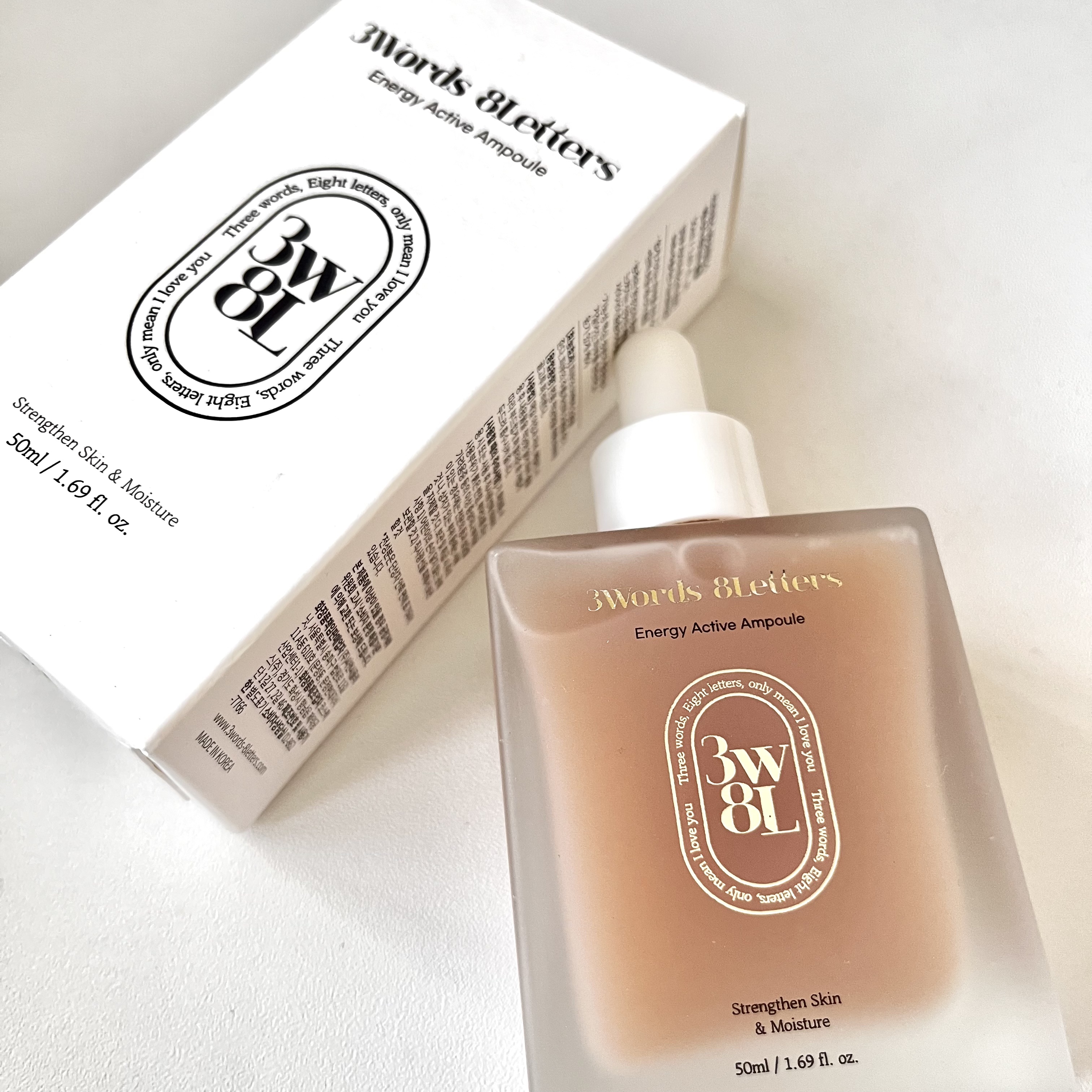 エナジーアクティブセラム/3Words 8Letters/美容液を使ったクチコミ（1枚目）