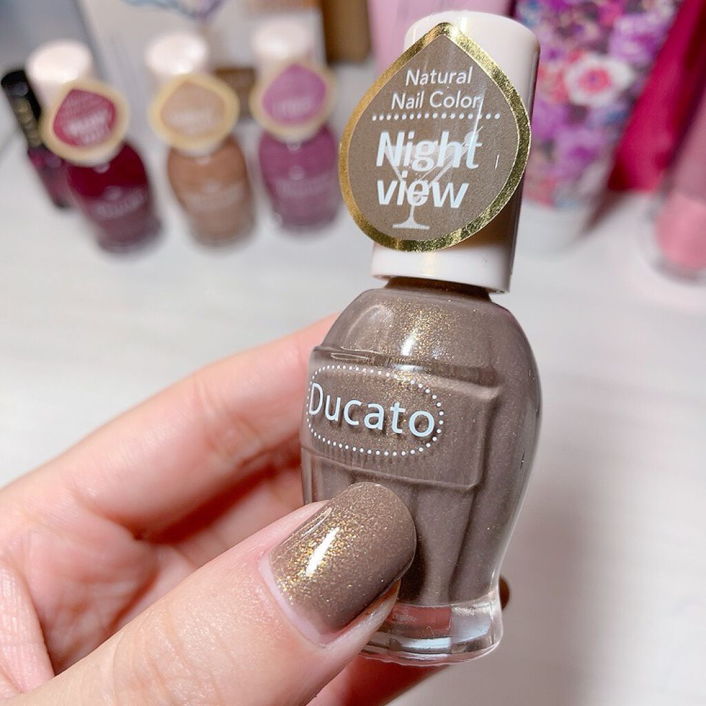 ナチュラルネイルカラーN 128 Night view/デュカート/マニキュアを使ったクチコミ（2枚目）