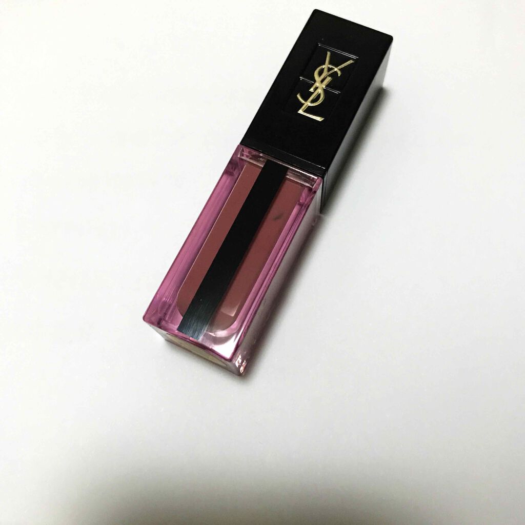 ルージュ ピュールクチュール ヴェルニ ウォーターステイン/YVES SAINT LAURENT BEAUTE/口紅を使ったクチコミ(1枚目)