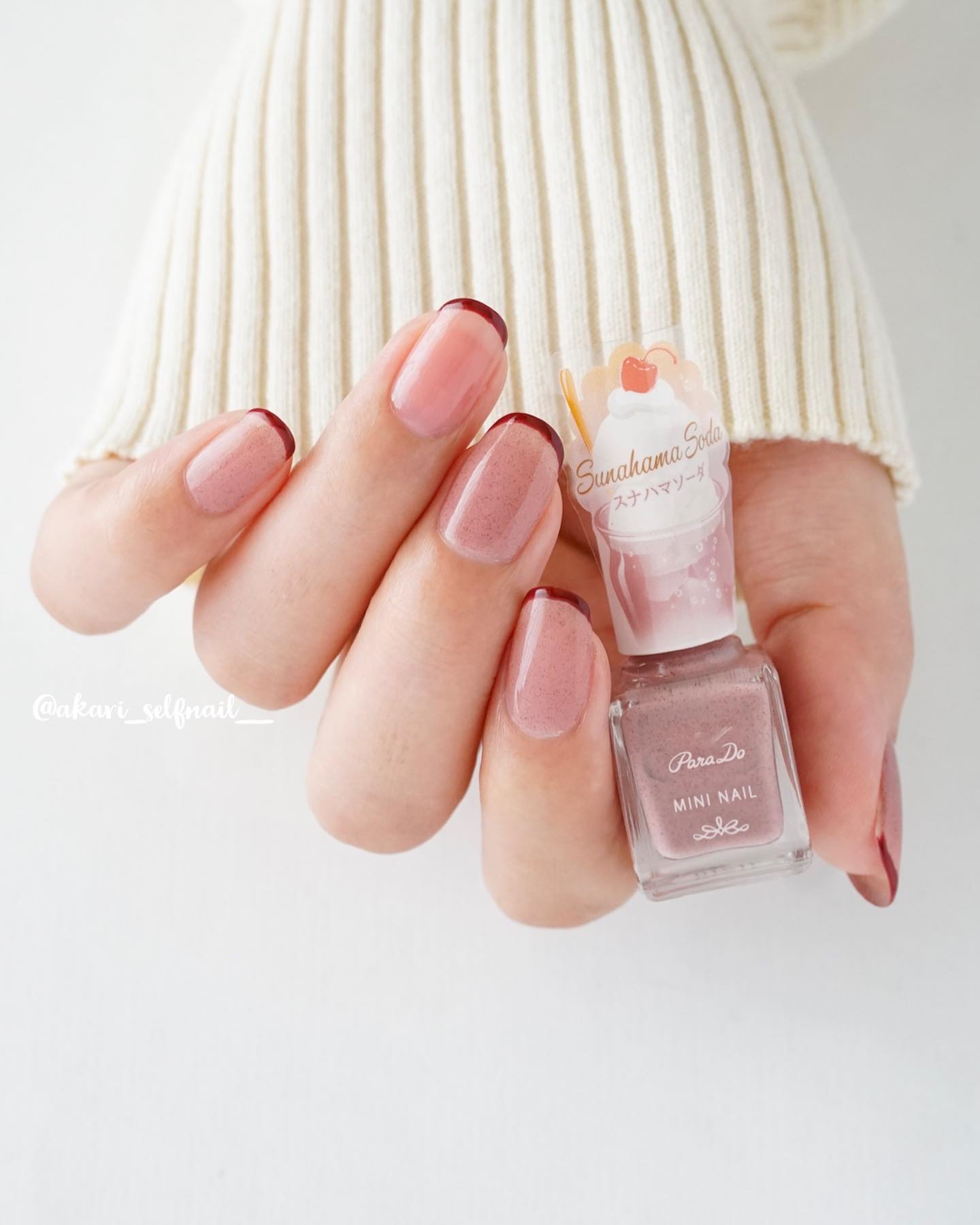 ネイルファンデーション/パラドゥ/マニキュアを使ったクチコミ（2枚目）