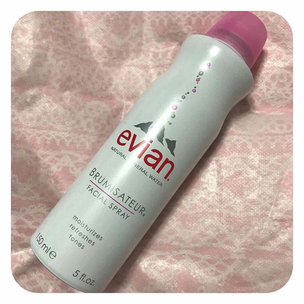 フェイシャルスプレー/エビアン/ミスト状化粧水を使ったクチコミ（1枚目）