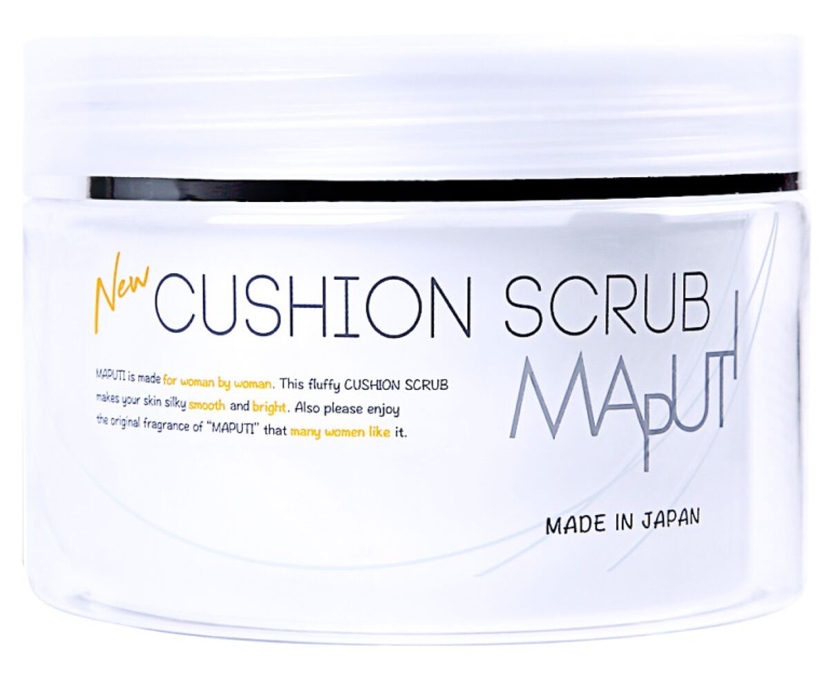 オーガニックフレグランスクッションスクラブ/MAPUTI/スクラブ・ゴマージュを使ったクチコミ(1枚目)