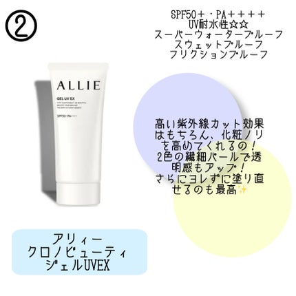 アリィー クロノビューティ ジェルUV EX/アリィー/日焼け止めジェルを使ったクチコミ(3枚目)