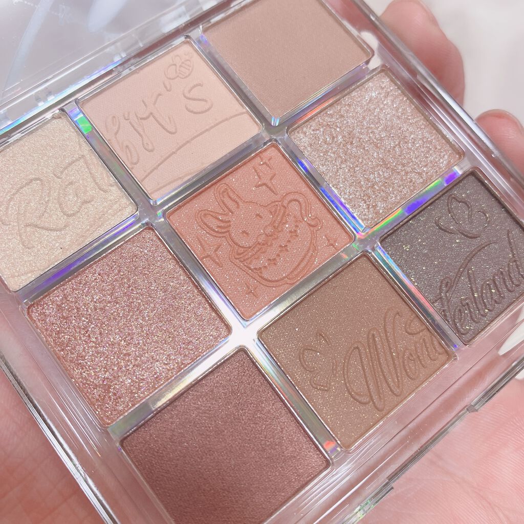 クォーツ 9色アイシャドウパレット(ドリームランドアイシャドウ)/ZEESEA/アイシャドウパレットを使ったクチコミ(1枚目)