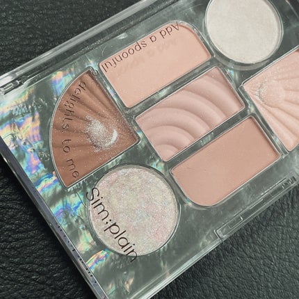 シンプレイン アイパレット/Sim;plain/アイシャドウパレットを使ったクチコミ(6枚目)