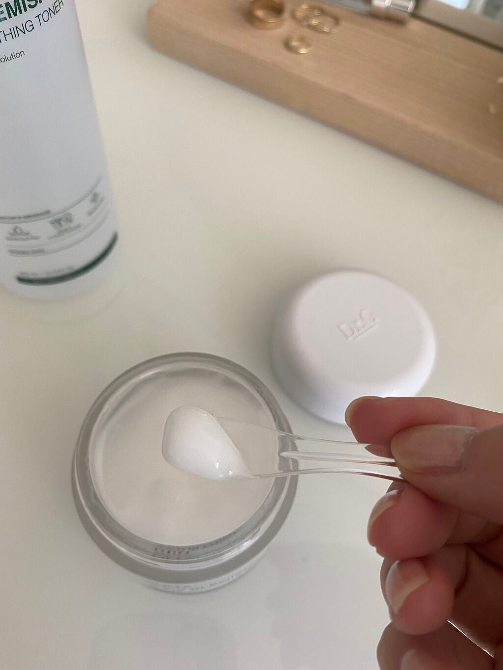 レッドB・Cスムージングクリーム/Dr.G/フェイスクリームを使ったクチコミ(2枚目)