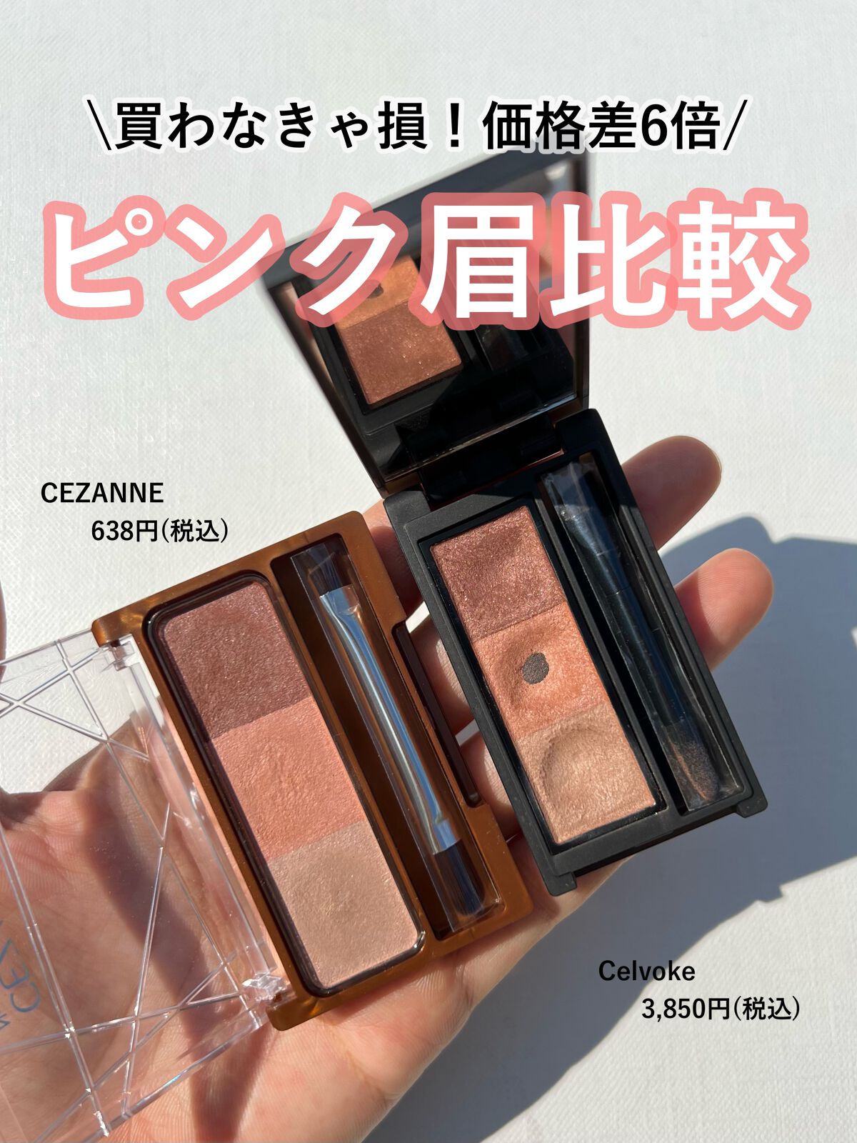 ノーズ&アイブロウパウダー/CEZANNE/パウダーアイブロウを使ったクチコミ(1枚目)